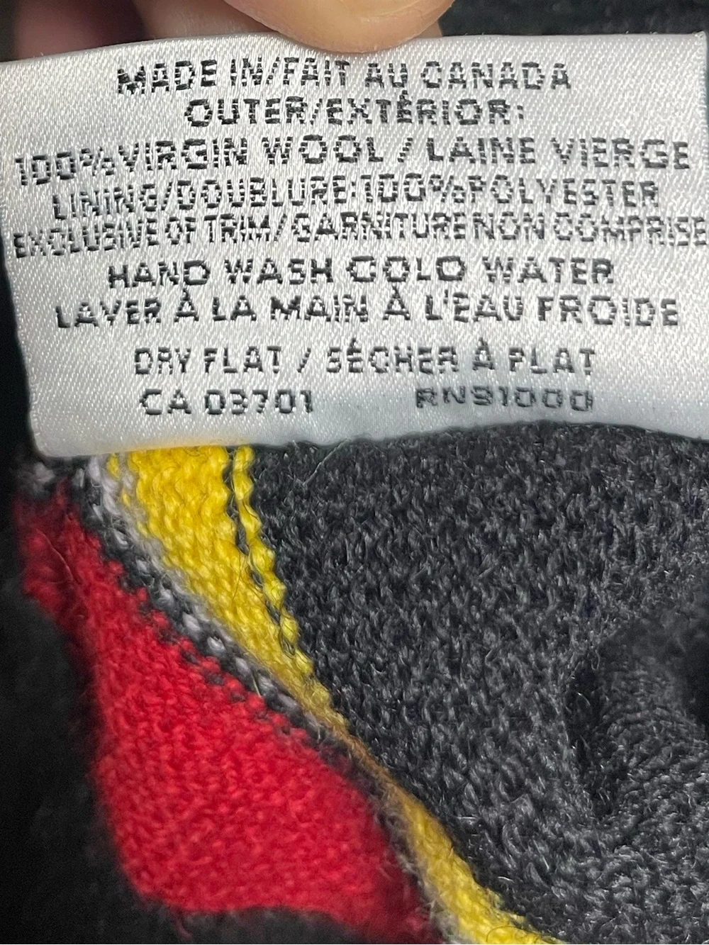 Vintage 90s 100% Virgin Wool Merkley Beanie